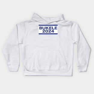 NAYIB BUKELE PRESIDENTE 2024 EL SALVADOR Kids Hoodie